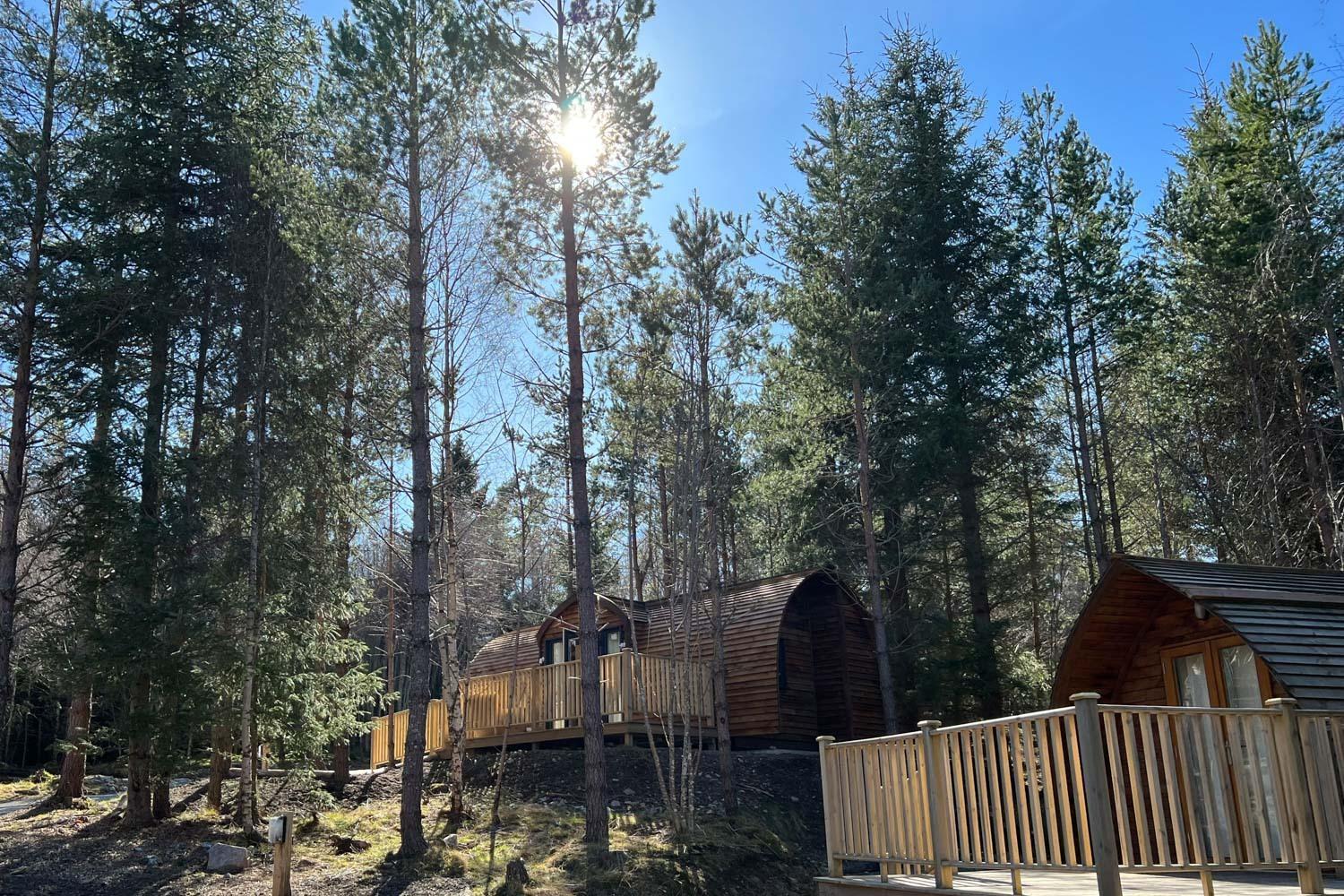 Glenlivet By Wigwam Holidays Tomintoul Exteriör bild
