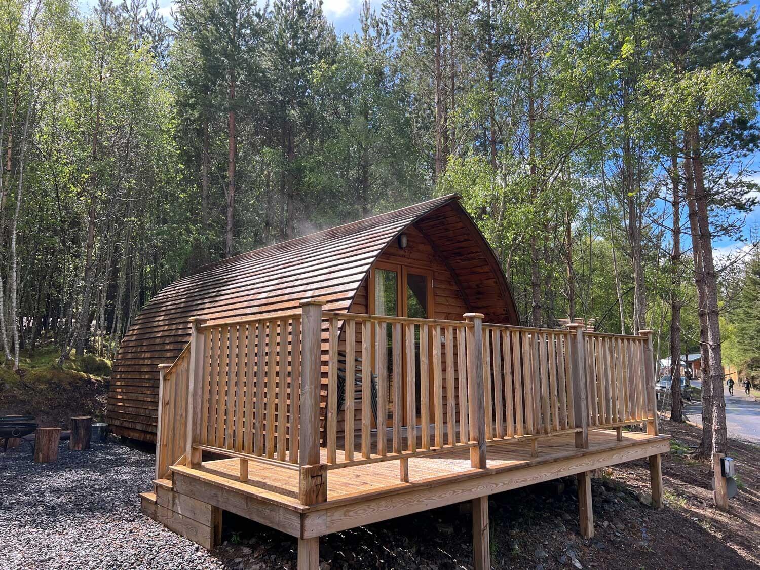 Glenlivet By Wigwam Holidays Tomintoul Exteriör bild